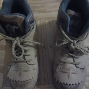 Roper Women's Leather Lace-Up Boots Size 7.5 Brown Western Work